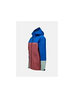 Pánská bunda PEAK PERFORMANCE M Trail Hipe 2.5L Shell Jacket, modrá barva Pánská bunda PEAK PERFORMANCE M Trail Hipe 2.5L Shell Jacket, modrá barva