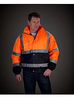 Yoko HVP 218 Hi-Vis Bomber Bunda 79.P218 hi vis yellow/navy Yoko HVP 218 Hi-Vis Bomber Bunda 79.P218 hi vis yellow/navy