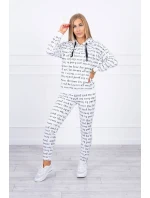 Sada s potiskem bílá Sada s potiskem bílá