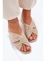 Dámské Sandály Na Klíně Maciejka 06955-25 Béžovo-Zlaté Dámské Sandály Na Klíně Maciejka 06955-25 Béžovo-Zlaté