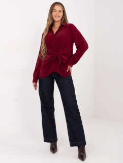 Košile IT KS 29053.69 bordó