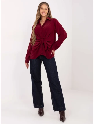 Košile IT KS 29053.69 bordó