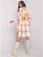 Dámská košile EM KS 180- 1.12X hnědo-bílá - FPrice Dámská košile EM KS 180- 1.12X hnědo-bílá - FPrice