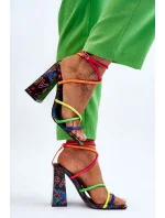 Sandály na podpatku  model 193942 Step in style