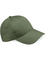 Beechfield B 15 5 panelová kšiltovka "Ultimate" 53.0015 olive green