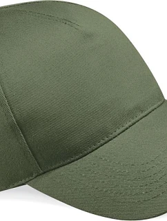 Beechfield B 15 5 panelová kšiltovka "Ultimate" 53.0015 olive green