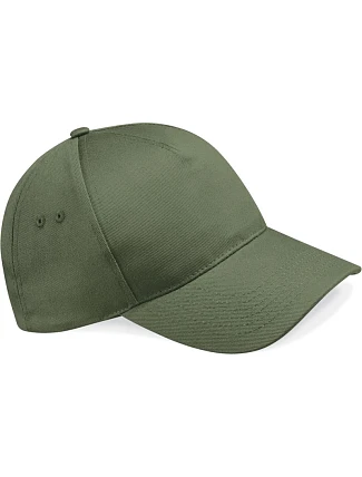 Beechfield B 15 5 panelová kšiltovka "Ultimate" 53.0015 olive green
