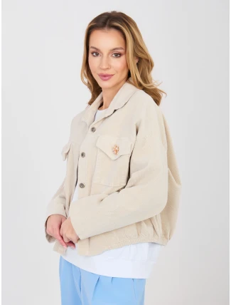 IT KR bunda FL10163.10 světle béžová