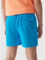 Chlapecké plážové šortky typu boardshorts 4F - modré Chlapecké plážové šortky typu boardshorts 4F - modré