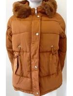 Dámská zimní bunda BX4195.57 písková - FPrice