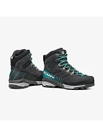 Dámské trekové boty Scarpa Mescalito TRK GTX – tropical green/dark anthracite Dámské trekové boty Scarpa Mescalito TRK GTX – tropical green/dark anthracite