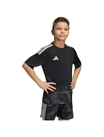 Dětské tričko adidas Tiro 26 Competition Goalkeeper Jersey, černé, KC5365 Dětské tričko adidas Tiro 26 Competition Goalkeeper Jersey, černé, KC5365