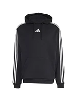 Pánská mikina adidas Essentials 3-Stripes French Terry Hoodie, černá, KY6605