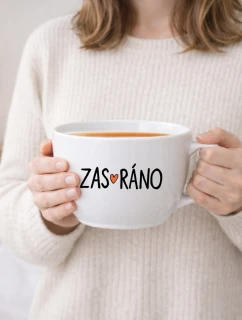 ZAS_RÁNO - MEGA XXL keramický hrnek 1000 ml