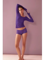 Beauty Layers Top Scoop Neck - PURPLE HAZE - TRIUMPH PURPLE HAZE - TRIUMPH