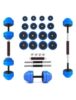 HMS SGG30 BAR sada závaží 2 v 1 (činka a činky) 30 kg