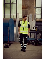 Yoko HV 006 Hi-Vis softshellová vesta 79.V006 hi vis yellow