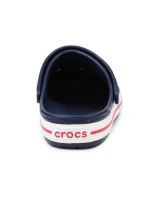 Unisex pánské a dámské nazouváky Crockband 11016-410 Tmavě modrá s červenou - Crocs Unisex pánské a dámské nazouváky Crockband 11016-410 Tmavě modrá s červenou - Crocs