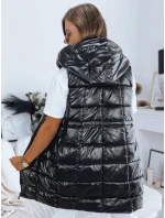 Dámská prošívaná vesta LUCI černá FashionStreet TY3155 Dámská prošívaná vesta LUCI černá FashionStreet TY3155