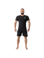 Rashguard s krátkým rukávem černý BlackRS - S