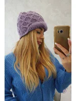 Roma Bis fleecová čepice K235 fialová