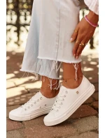 Klasické Dámské Tenisky Big Star NN274285 Bílé