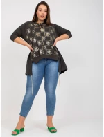 Šaty RV SK 7726.56P tmavá khaki Šaty RV SK 7726.56P tmavá khaki