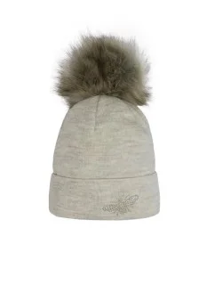 Dámská čepice AJS 44-589 šedá - AJS