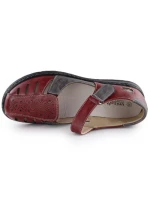 Dámská pohodlná prolamovaná obuv na suchý zip Unisoft 9955