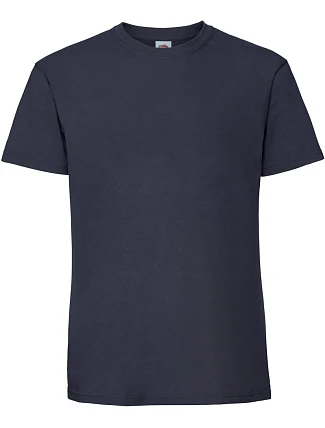 Fruit of the Loom Iconic 195 T Pánské těžké tričko 16.1422 deep navy Fruit of the Loom Iconic 195 T Pánské těžké tričko 16.1422 deep navy