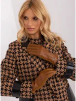 Dámské rukavice AT RK 239801.11 světle hnědá - Fashion Classic Dámské rukavice AT RK 239801.11 světle hnědá - Fashion Classic