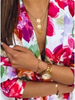 Zlatý náhrdelník CLOVER FashionStreet IY0098