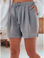 Dámské šortky RELAX TIME grey FashionStreet SY0460 Dámské šortky RELAX TIME grey FashionStreet SY0460