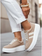 FashionStreet béžové dámské tenisky ZY1377