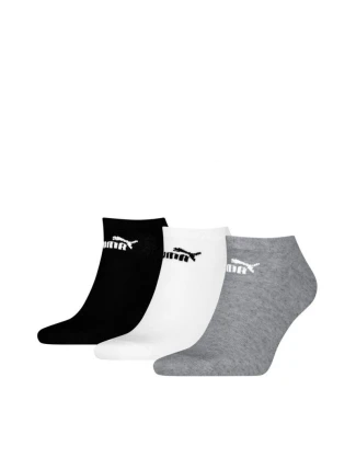 Puma Elements Unisex Plain Snea 3pak ponožky 947109 07 Puma Elements Unisex Plain Snea 3pak ponožky 947109 07