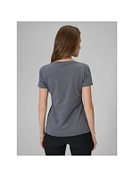 Dámské hladké tričko slim 4F 4FRSS26TTSHF3628-24S dámské