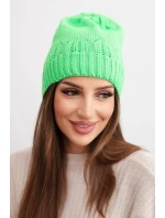 Dámská čepice Irmina K333 zelená