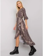 Šaty TW SK BI 24502 1.64P černá a béžová Šaty TW SK BI 24502 1.64P černá a béžová