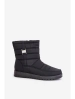 Lehké dámské sněhule 24SN02-7999 černé -Mezitha