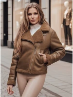 Dámská semišová bunda SOFTSTILL s velbloudí ovčí kůží FashionStreet TY4747z