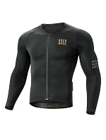 Rockbros YDCX008 Cyklistický dres s dlouhým rukávem Diamond velikost XS - černý