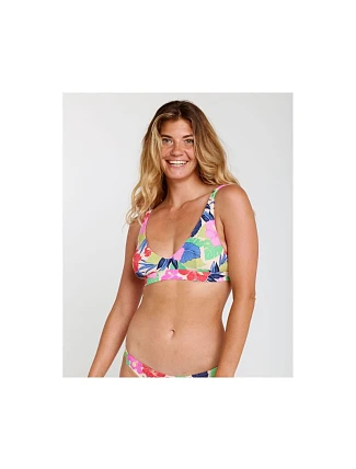 Dámská podprsenka RIP CURL Party Wave Halter, vícebarevná Dámská podprsenka RIP CURL Party Wave Halter, vícebarevná