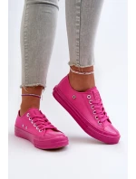 Klasické dámské tenisky Big Star NN274290 Fuksie