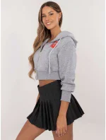 Mikina CLM BL 1331.02P šedá