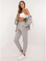 Tepláky CLM DR 1107.22X světle šedé