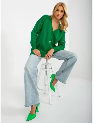 Dámský kardigan LC SW 8042.12x zelená - FPrice