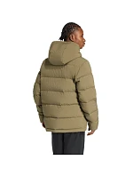Pánská bunda adidas Helionic Climawarm Hoodie Olive JX0580 pánské oblečení