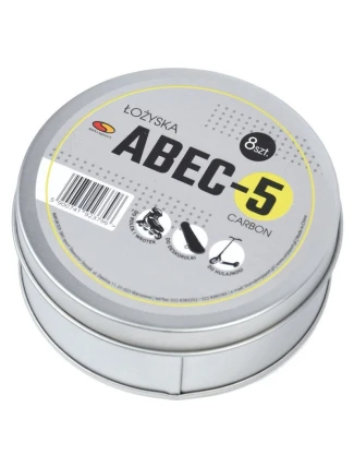 Ložiska ABEC-5 8ks plechovek.