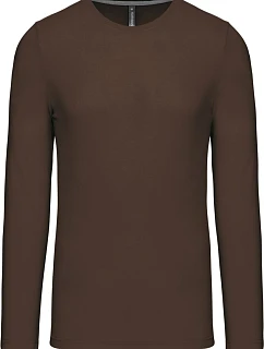 Kariban K 359 Pánské tričko s dlouhým rukávem 20.K359 chocolate