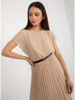 Šaty DHJ SK 8839 1.23X béžová
